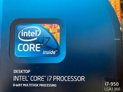 Intel Core i7-950 3.06 GHz 8 MB Cache Socket LGA1366 Processor NEW!