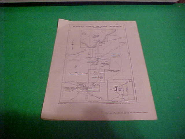 PETRIFIED FOREST NATIONAL MONUMENT ARIZONA BROCHURE