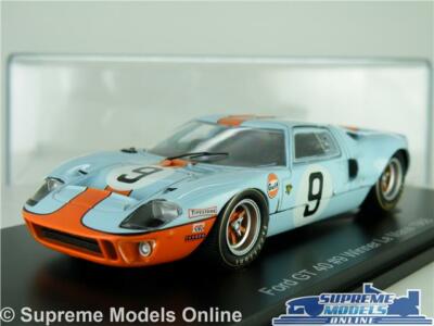 FORD GT 40 MODEL CAR WINNER LE MANS 1968 RACING 1:43 SCALE SPARK FILM GT40 K8