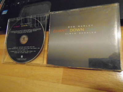 RARE PROMO Bob Marley CD Chant Down Babylon sampler AEROSMITH Erykah Badu FUGEES