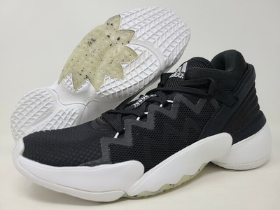 

Баскетбольные кроссовки adidas Youth DON Issue 2, черный/белый/небесный оттенок, Black/white/sky tint