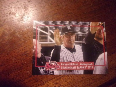 2018 BIRMINGHAM BARONS Grandstand Minor League Single Cards YOU PICK OBO