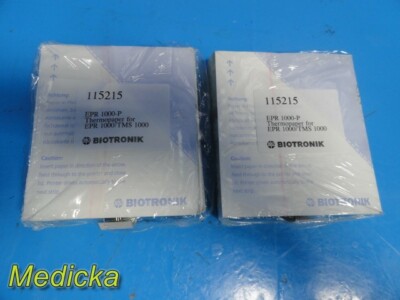 2X Biotronik 115215 EPR 1000-P Thermo Paper for EPR1000/TMS1000 Programmer~25529