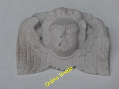 Photo 6x4 St Nicholas, Cherington: cherub Cherington/ST9098  c2014