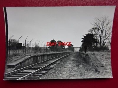 PHOTO  UNKNOWN RAILWAY STATION CAN YOU IDENTIFY IT 731