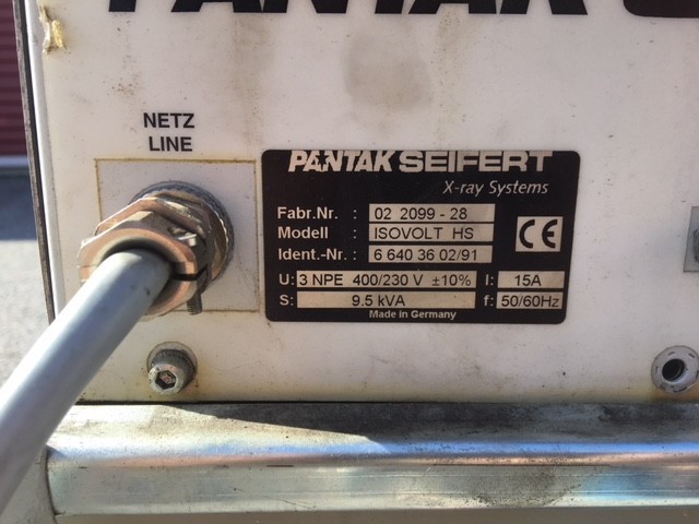GE Pantak Seifert 225KV Industrial X-Ray Minus Generator and HS control