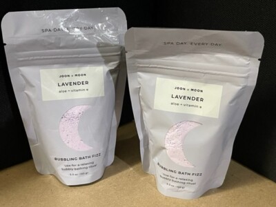 Joon X Moon Lavender Luxuriously- Bubbling Bath Fizz  5.5 oz  2 PACK