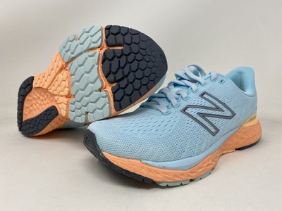 

Женские кроссовки New Balance 880 v11, бледно-голубой/манго, Pale blue/mango