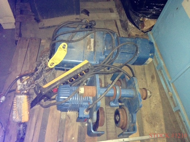 Demag Hoist 3.2 TON DKUN16-1600K V1 F4 16 FPM