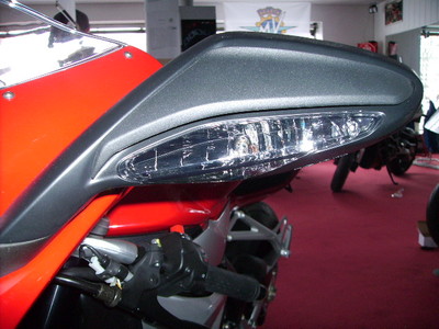 Noir Clignotant Avant Mv Agusta F3 675 800 Signal de Fumée Frecce Noir