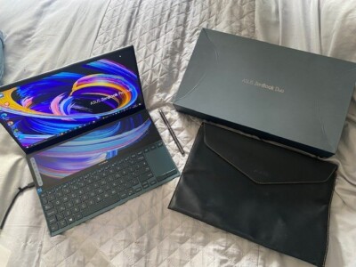 ASUS ZenBook Duo UX482EG Laptop, Intel Core i7 Processor, 16GB RAM, 512GB SSD +