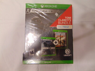 Xbox One 2 game Bundle ~ Tom Clancy s Rainbow Six Siege The Division NEW SEALED
