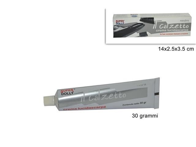 Crema Lucidante Per Scarpe Cromatina Lucido Neutro Calzature 30ml dfh