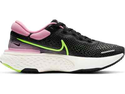 Женские кроссовки Nike ZoomX Invincible Run FK, черный/розовый, 7,5 B, средний размер США