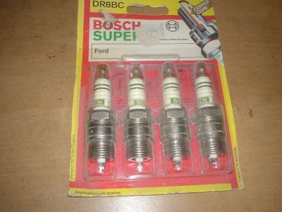 6x FORD SIERRA 2.9i XR 4x4 ORIGINALE BOSCH SUPER PLUS SPARK PLUGS
