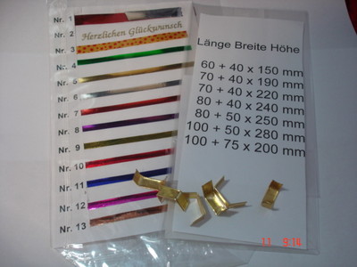 25 Cellophan Block Bodenbeutel  Blockbodenbeutel verschiedene Größen  NEU