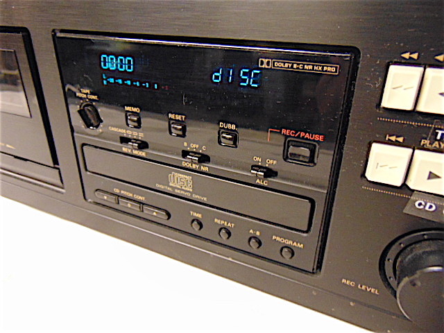 Marantz Model PMD350U Professional Rack Mount Cassette Deck & CD Player - S3538x