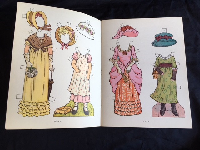 1981 Kate Greenaway Paper Dolls, By Kathy Allert, EXCELLENT CONDITION