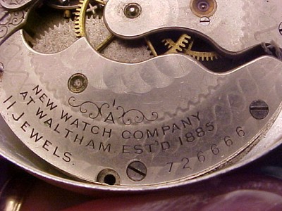 vintage United States Watch Co Waltham Mass 16s LS HC movement