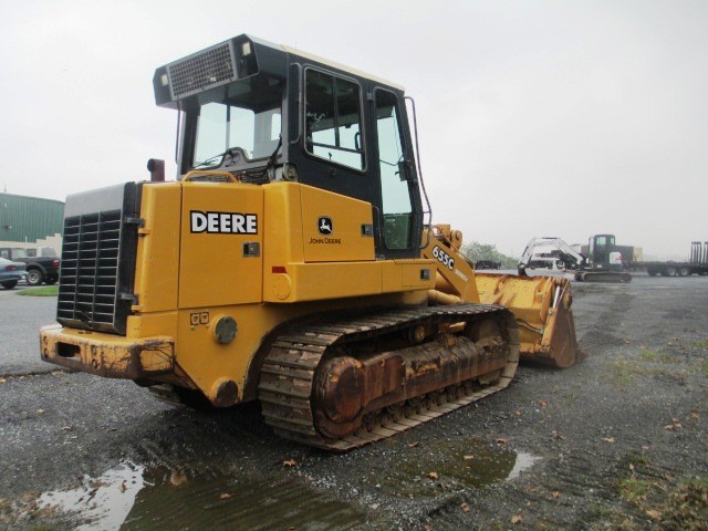 2003 John Deere 655C II Crawler Loader, Clean Machine w/Cab, Air, 4n1, Runs well