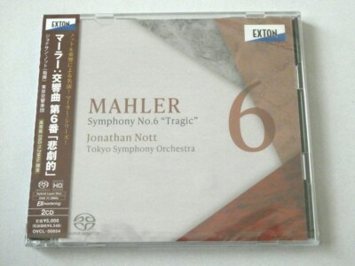 Jonathan Nott Mahler Symphony No. 6 ''Tragic'' 2 SACD Hybrid JAPAN