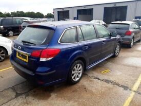 image for BREAKING FOR PARTS 2011 SUBARU LEGACY ES BLUE 6 SPEED MANUAL PETROL