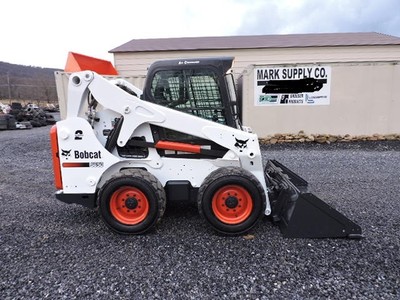 2011 Bobcat S650 Rubber Tire Skid Steer Loader Kubota Diesel Cab Heat Air 74 HP!