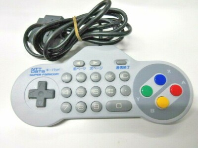 Super Famicom NTT Data Keypad Controller NDK10 Nintendo