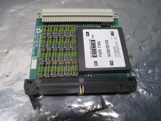 AMAT 0100-09117 PCB, Dio Fuse Board, Burr-Brown 718A Power Converter, PCB,103896