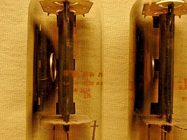 VINTAGE NOS RCA 6DE4 6CQ4 VACUUM TUBE TUBES LOT OF 2 USA TESTED TUB14684