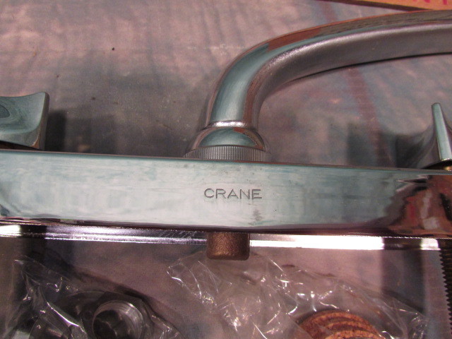 Vintage Crane NOS Faucet Part Repair plumbing 8 inch compeer 8-4704A