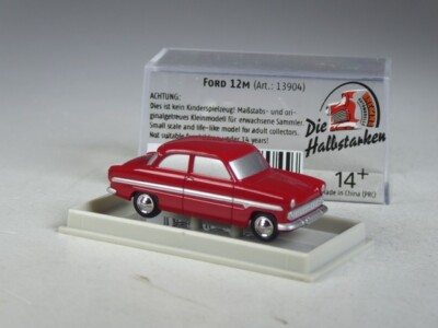 (GO-4) Brekina 13904 Ford 12M Taunus ''unverglast'' die Halbstarken in OVP