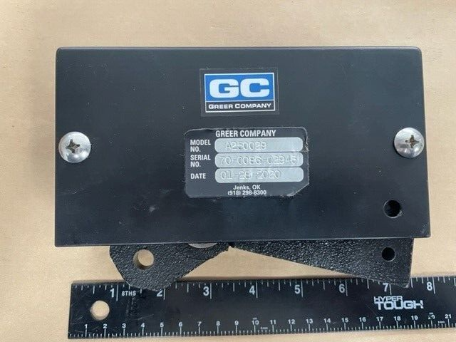TEREX SWITCH, PART NO. 714 0621 / GREER COMPANY SWITCH