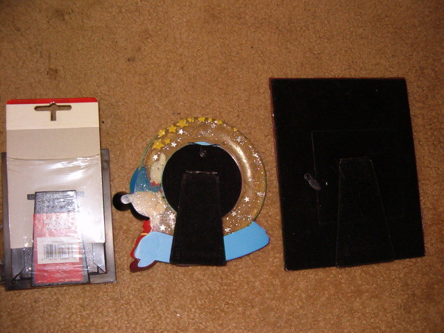 3 Disney's Mickey Mouse Frames Connoisseur pewter other pluto new & preowned