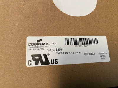 (10 PACK) COOPER B-LINE, S200, OIL TIGHT SEAL, 2  HOLE SEAL TYPES 3R, 4