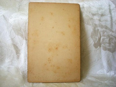 Victorian Cabinet Photo Gentleman With Mustache