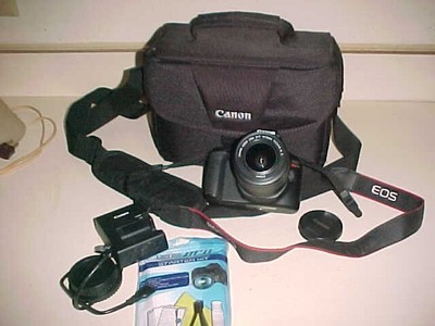 CANON EOS  REBEL T6 Digital Camera -  BLACK BEAUTY  -  TESTED  -  LOW MILES