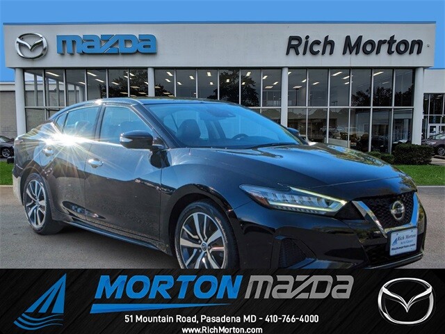 2020 Nissan Maxima 3.5 SV 66894 Miles Super Black 4D Sedan 3.5L V6 DOHC 24V CVT