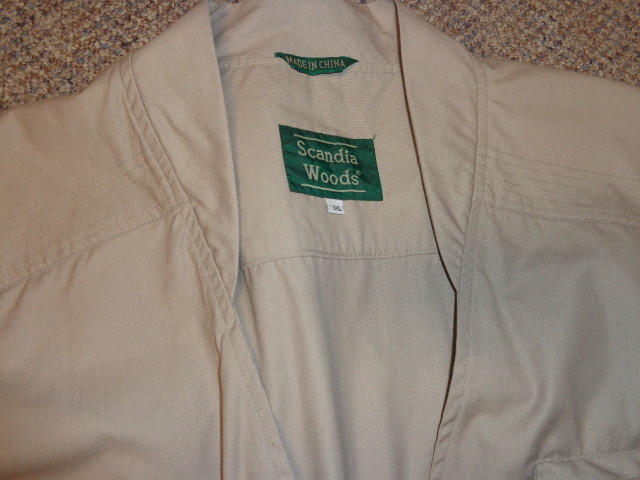 MEN'S Scandia Woods Photographer Fishing Travel Vest 3XL 12 pockets Kakai Biege