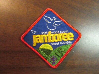 2007 World Jamboree Pocket Patch    c50