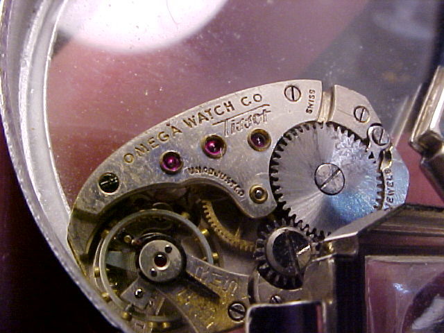 14K gold filled Omegs Watch Co Tissot white GF ladies wristwatch