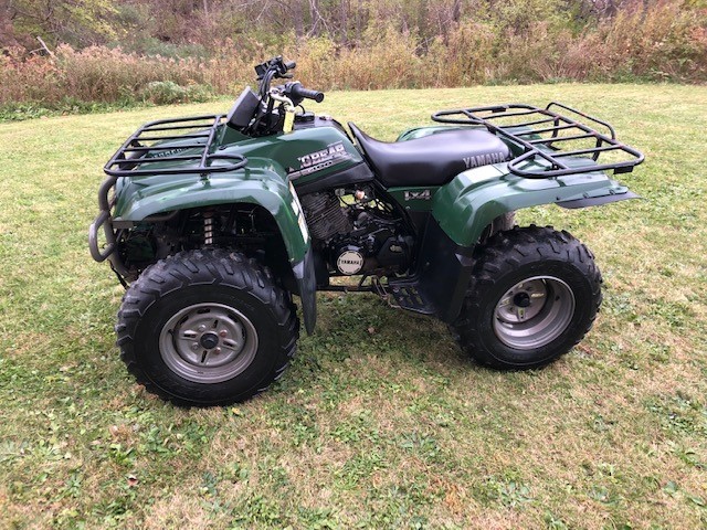 2001Yamaha Big Bear 400 cc 4x4 Quad Winch ATV Hunter Edition Grizzly Kodak N/R