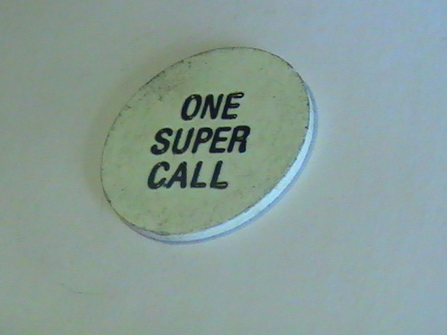TOKEN LEO'S LOUNGE UNION CITY TOKEN ONE SUPER CALL