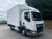 2018 18 DAF LF 150 Euro 6 14ft fridge box side door Carrier Supra diesel freezer
