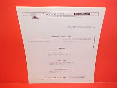 1971 CHEVROLET IMPALA CONVERTIBLE CAPRICE 8-TRACK/AM/FM/MPX RADIO SERVICE MANUAL