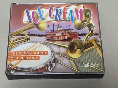 3 CDs Box - ICE CREAM - The Funny Sound Of Dixieland - Reader`s Digest 2020
