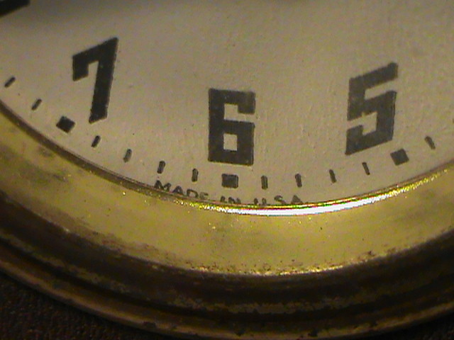 Vintage Buechley's Lumber Yards Advertising Mantle Clock Cardboard Hamburg, PA