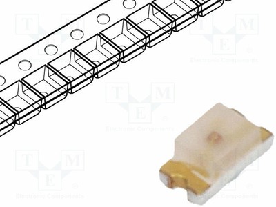 Led 2.1÷2.6v 1.6x0.8x0.6mm 2.8÷8mcd 0603 Yellow 170° Smd 20ma Y-C191 Led Diodes