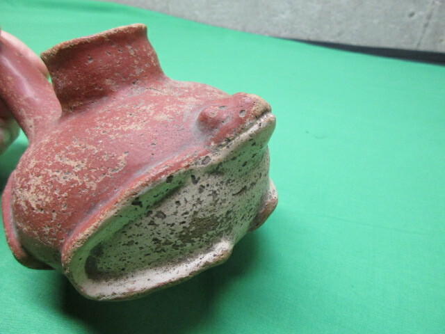 Authentic Native American Frog Effigy Teapot Artifact Arkansas 4