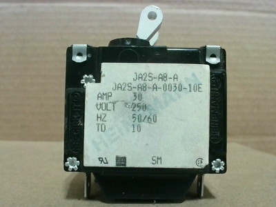 Heinemann JA2S-AB-A-0030-10E Circuit Breaker 30A 2-Pole 250V 50/60Hz-New No Box img